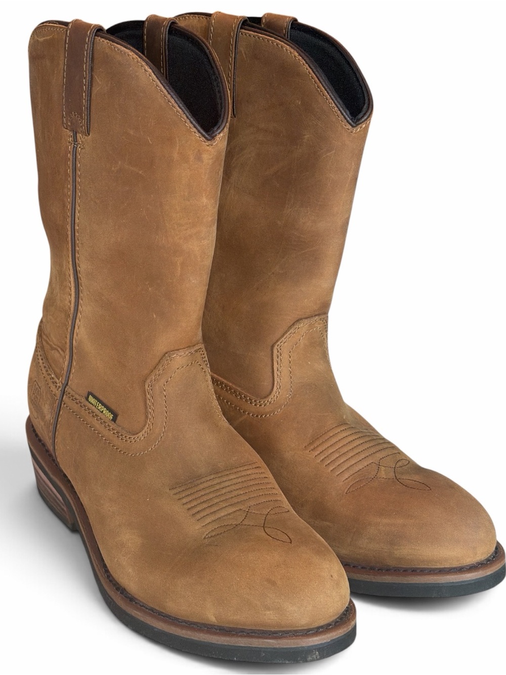 Dan Post Vintage Men’s Leather/Suede Western Waterproof Boots #DP69681 Size 11EW